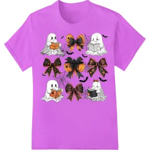 Adorable Halloween Ghost Bows - Spooky Cute DTF Transfers