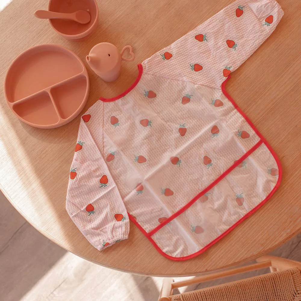 Baby Long Sleeve Apron Smock Bib Beep Beep