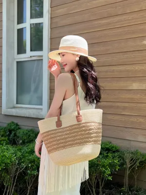 Bag Female Beach Vacation Style Seaside Woven Bag