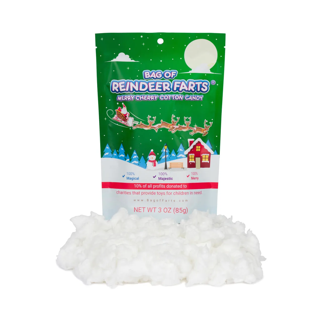 Bag Of Reindeer Farts Cotton Candy