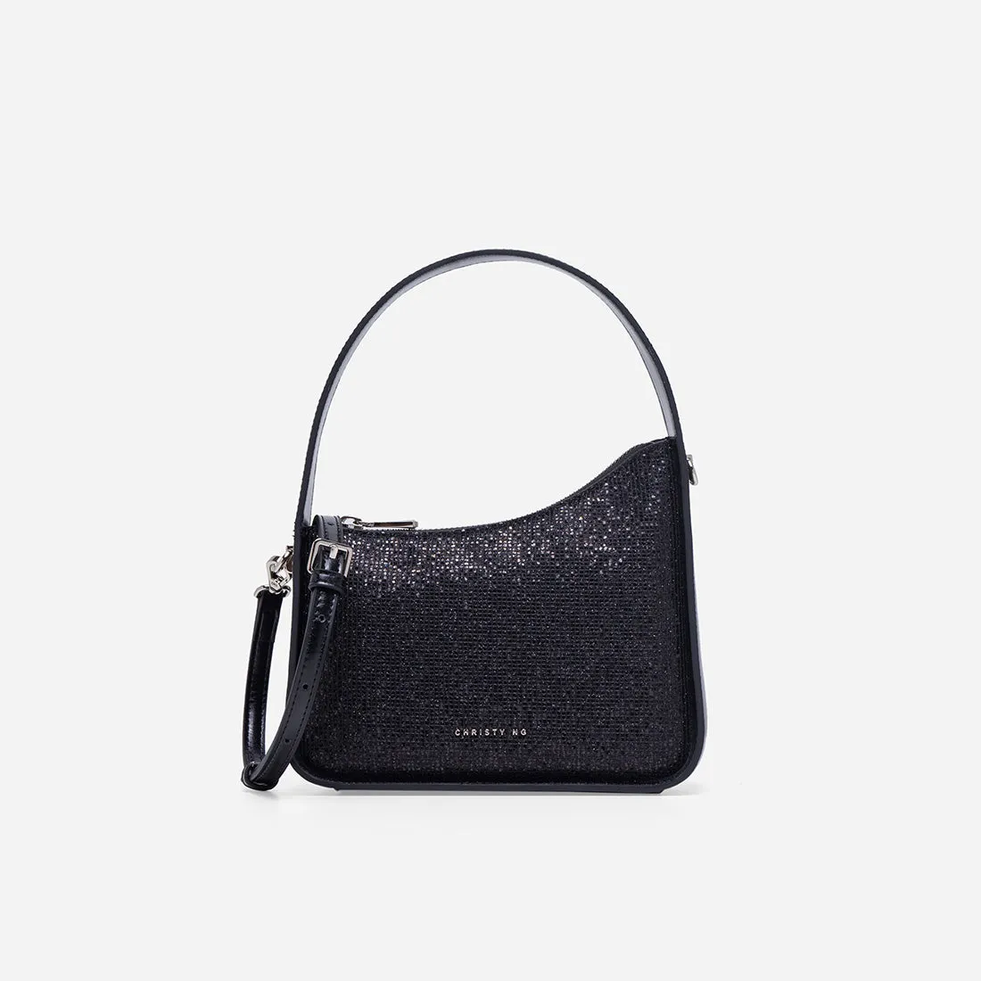 Beth Mini Glitter Shoulder Bag