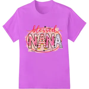 Blessed Nana: Heartfelt Typography for Mother's Day