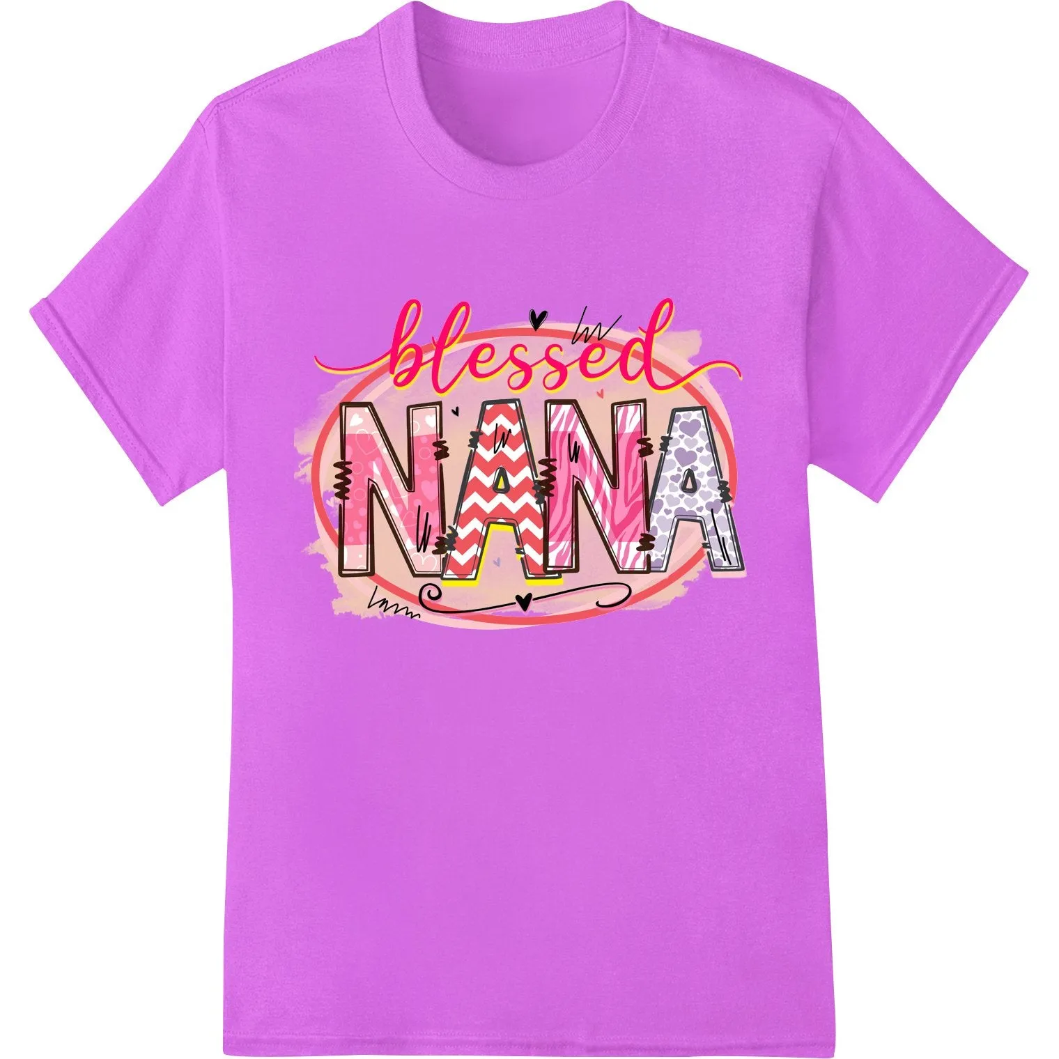 Blessed Nana: Heartfelt Typography for Mother's Day