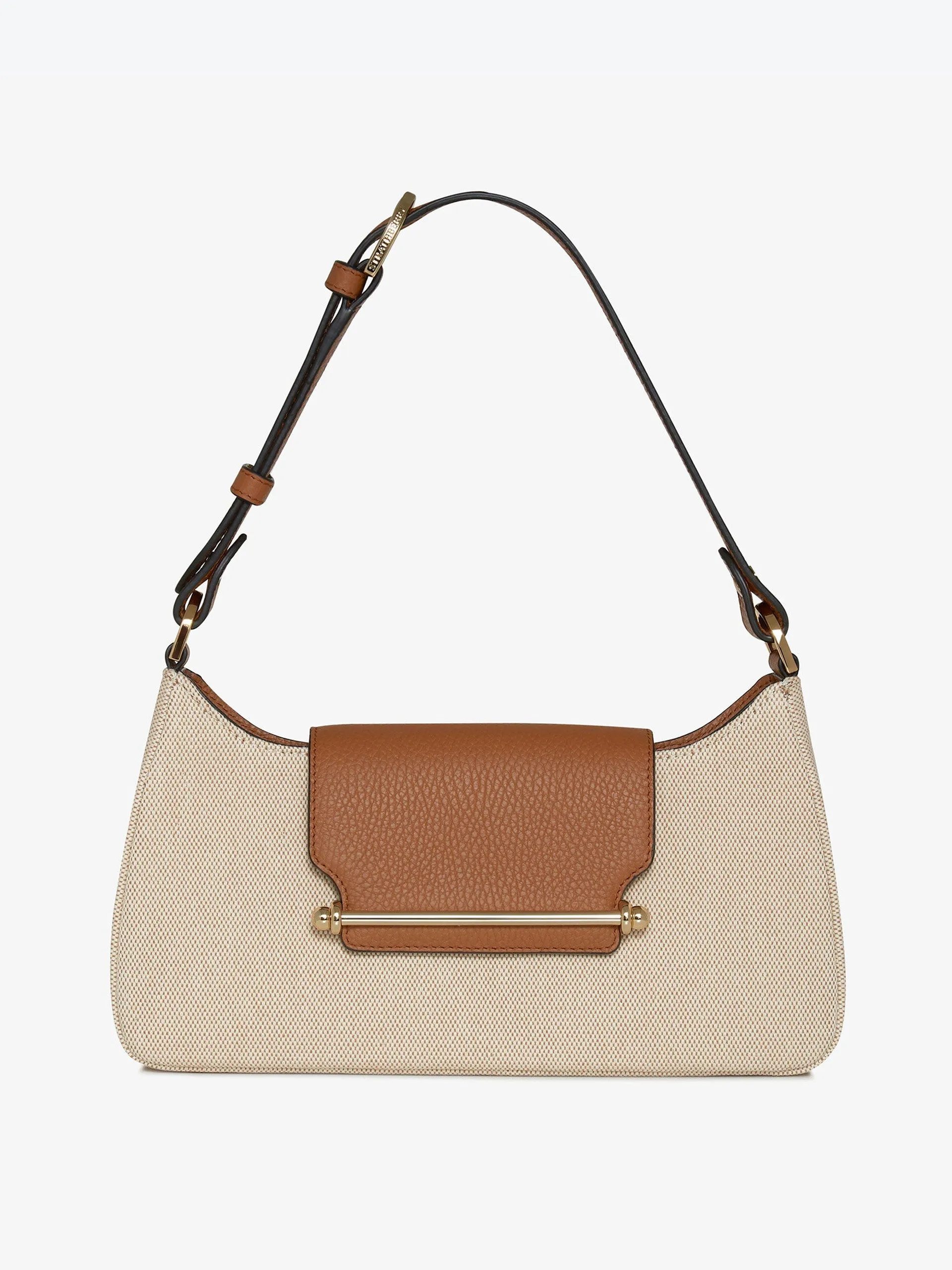 Canvas, ecru, tan Multrees Omni shoulder bag