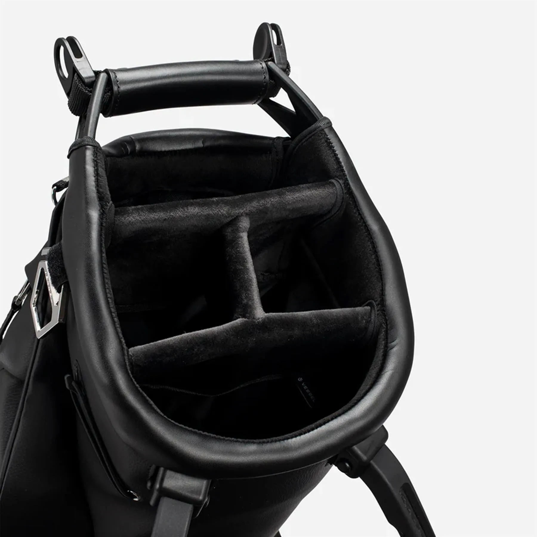 Carbon Lux Stand Bag Pebbled Black - 2024