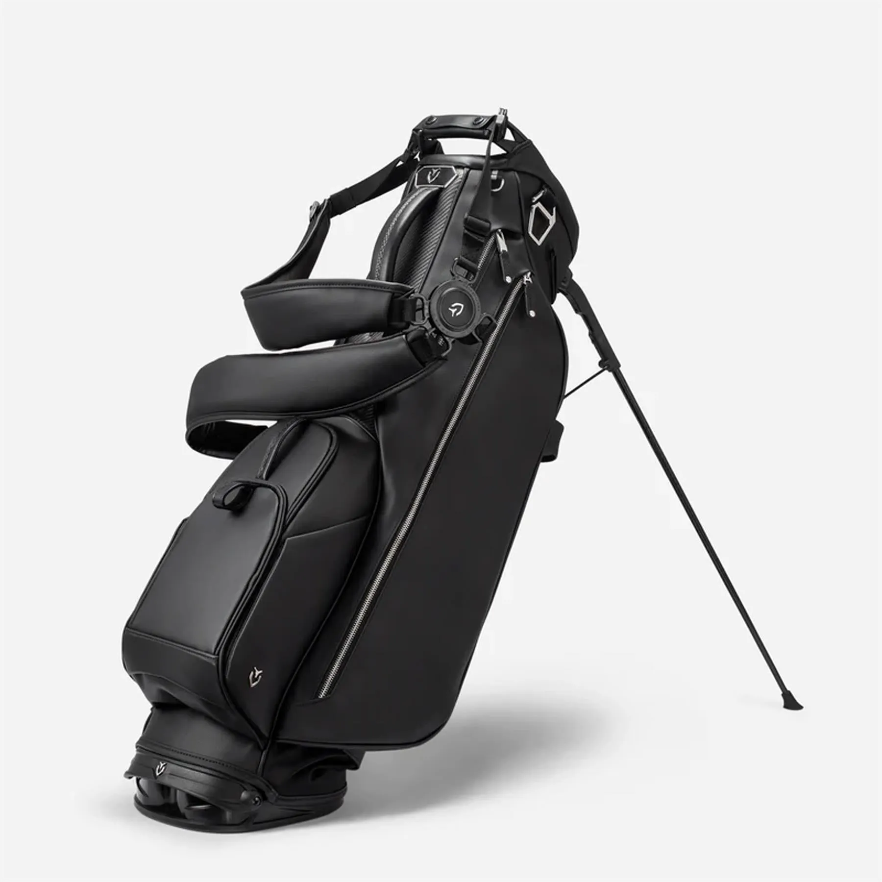 Carbon Lux Stand Bag Pebbled Black - 2024