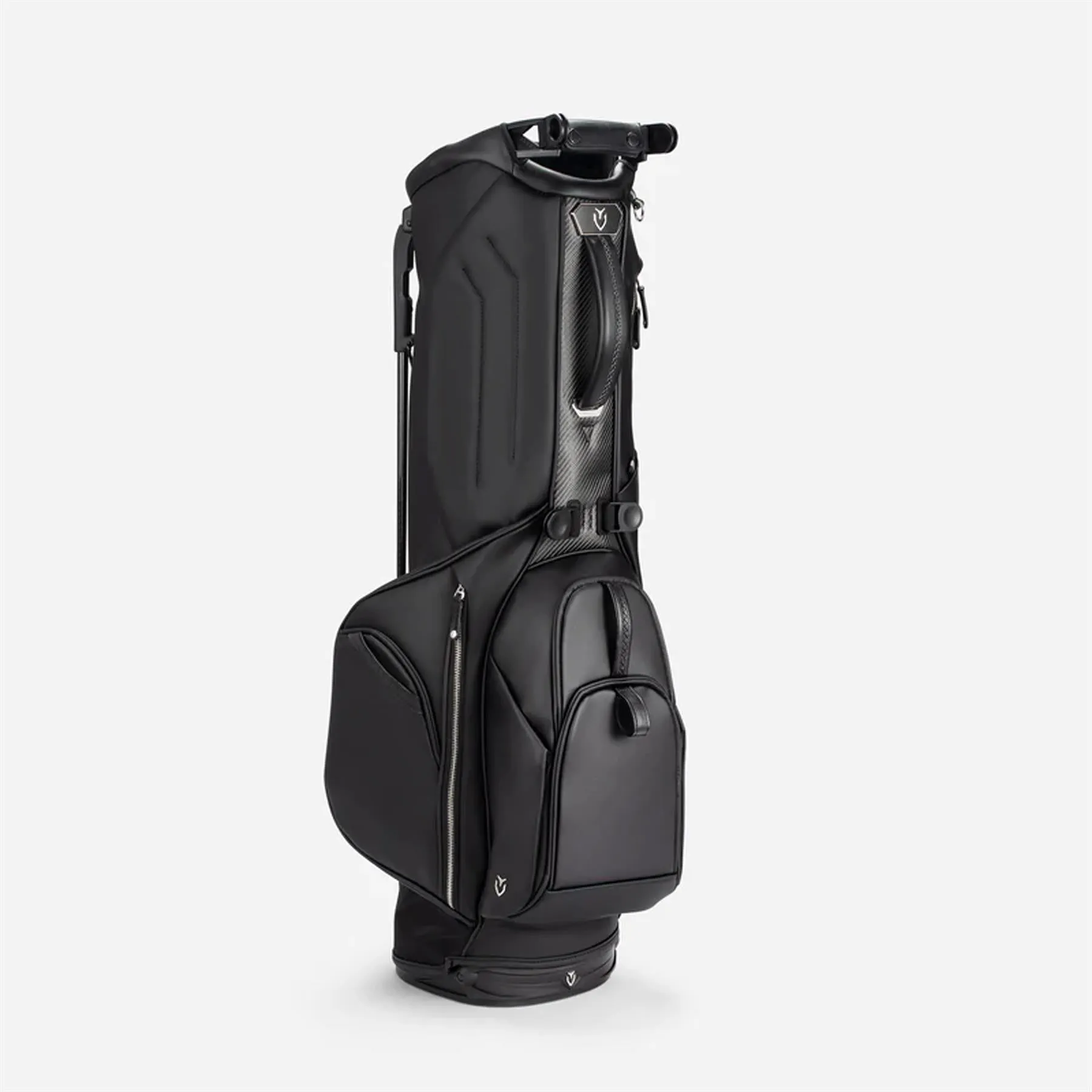 Carbon Lux Stand Bag Pebbled Black - 2024