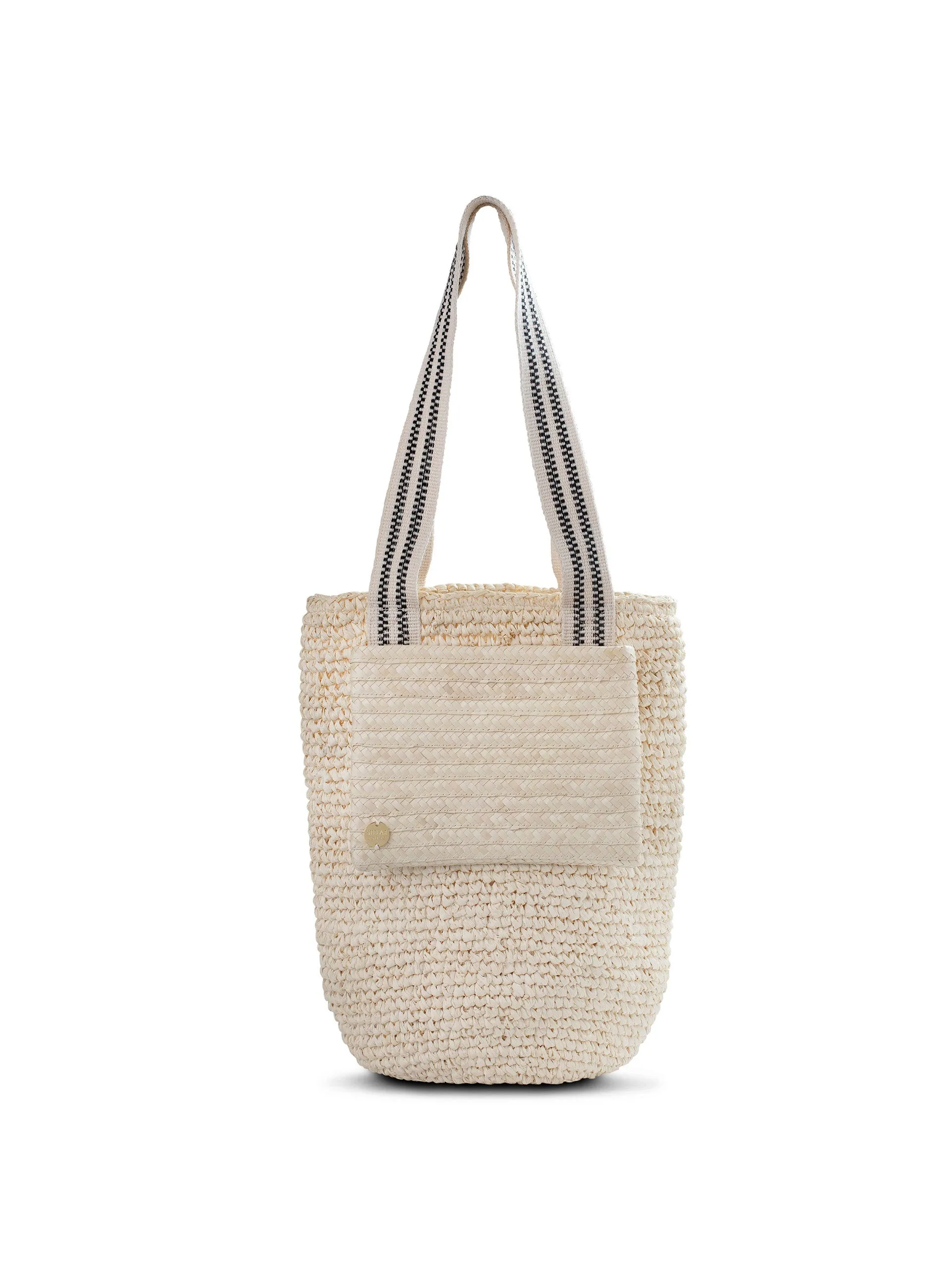 Cemagi raffia tote