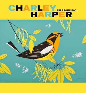 Charley Harper 2024 Mini Wall Calendar