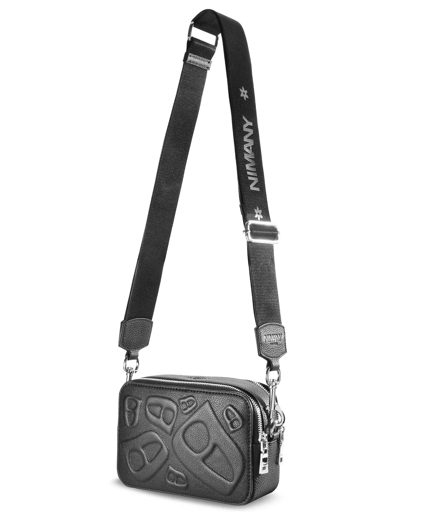 City Bag Black Caviar (Silver Hardware)