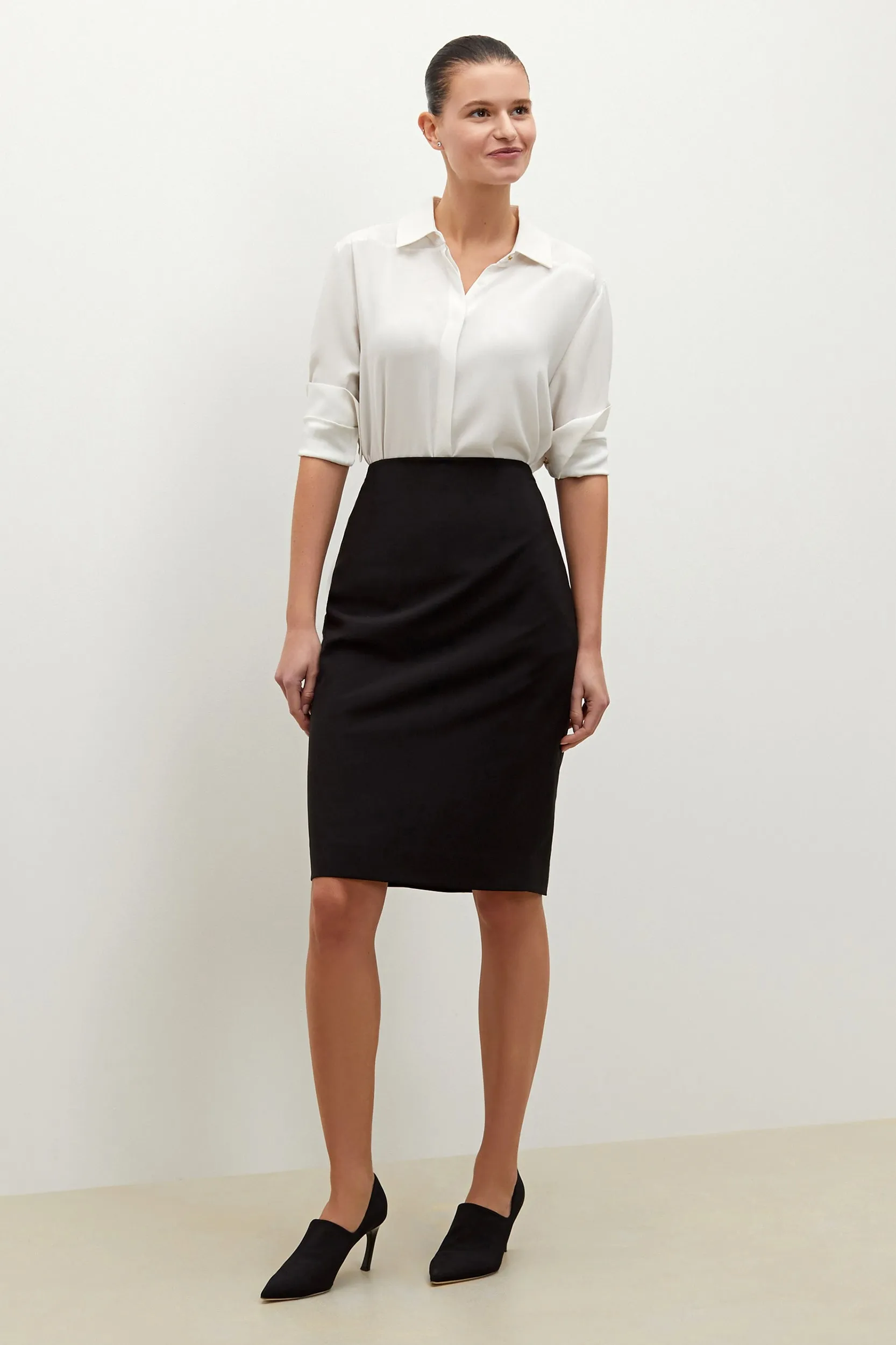 Cobble Hill Skirt - OrigamiTech :: Black