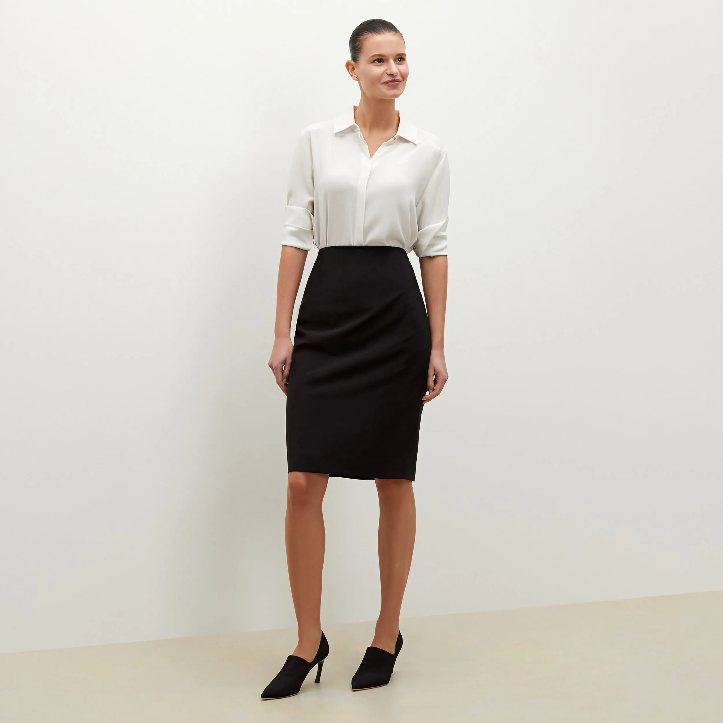 Cobble Hill Skirt - OrigamiTech :: Black