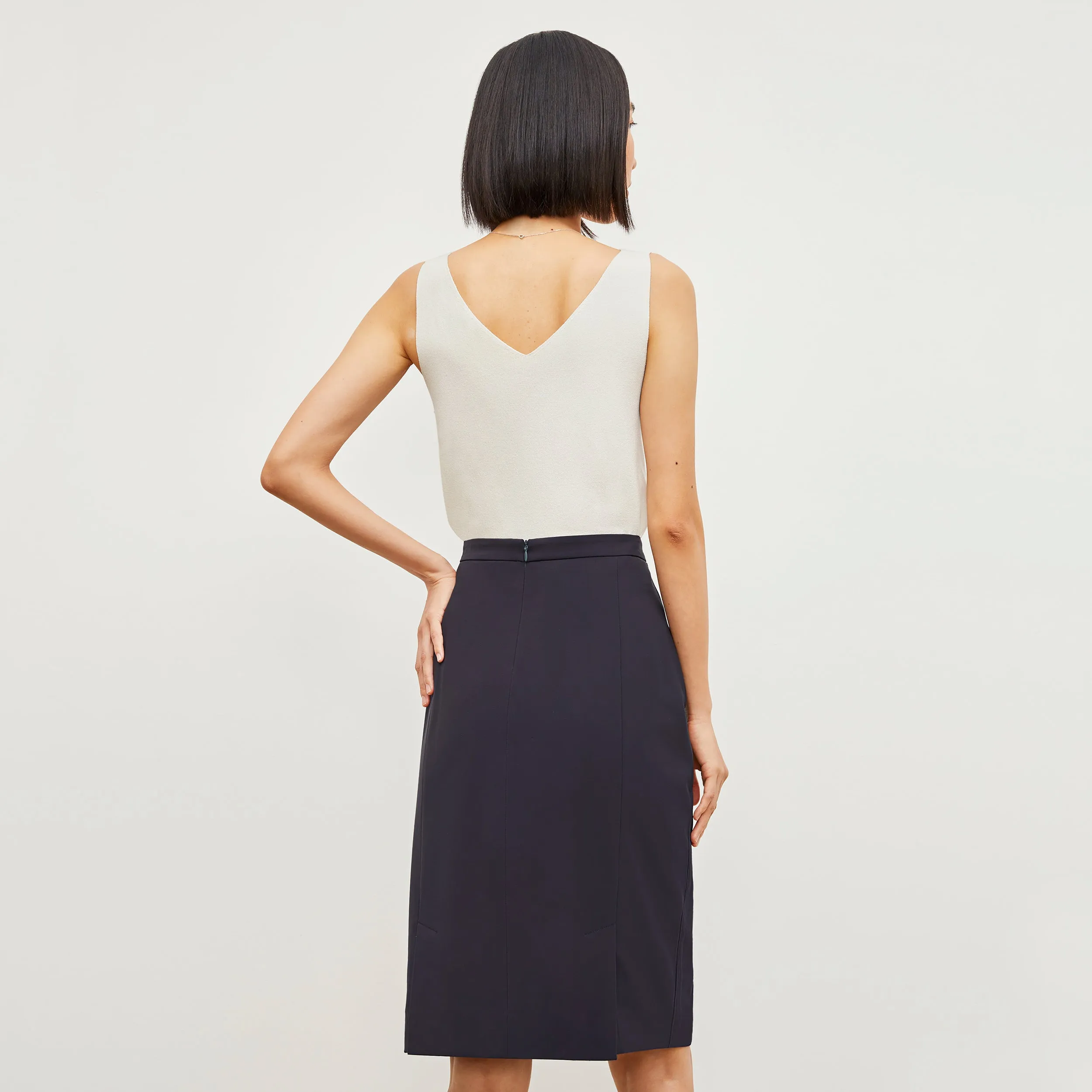 Cobble Hill Skirt - OrigamiTech :: Cool Charcoal