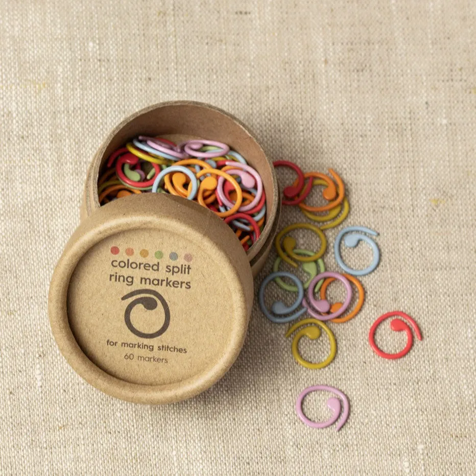 Cocoknits Split Ring Colored Stitch Markers