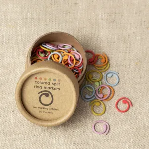 Cocoknits Split Ring Colored Stitch Markers