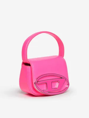 Diesel Girls Leather Logo Mini Bag in Pink (9.5cm)