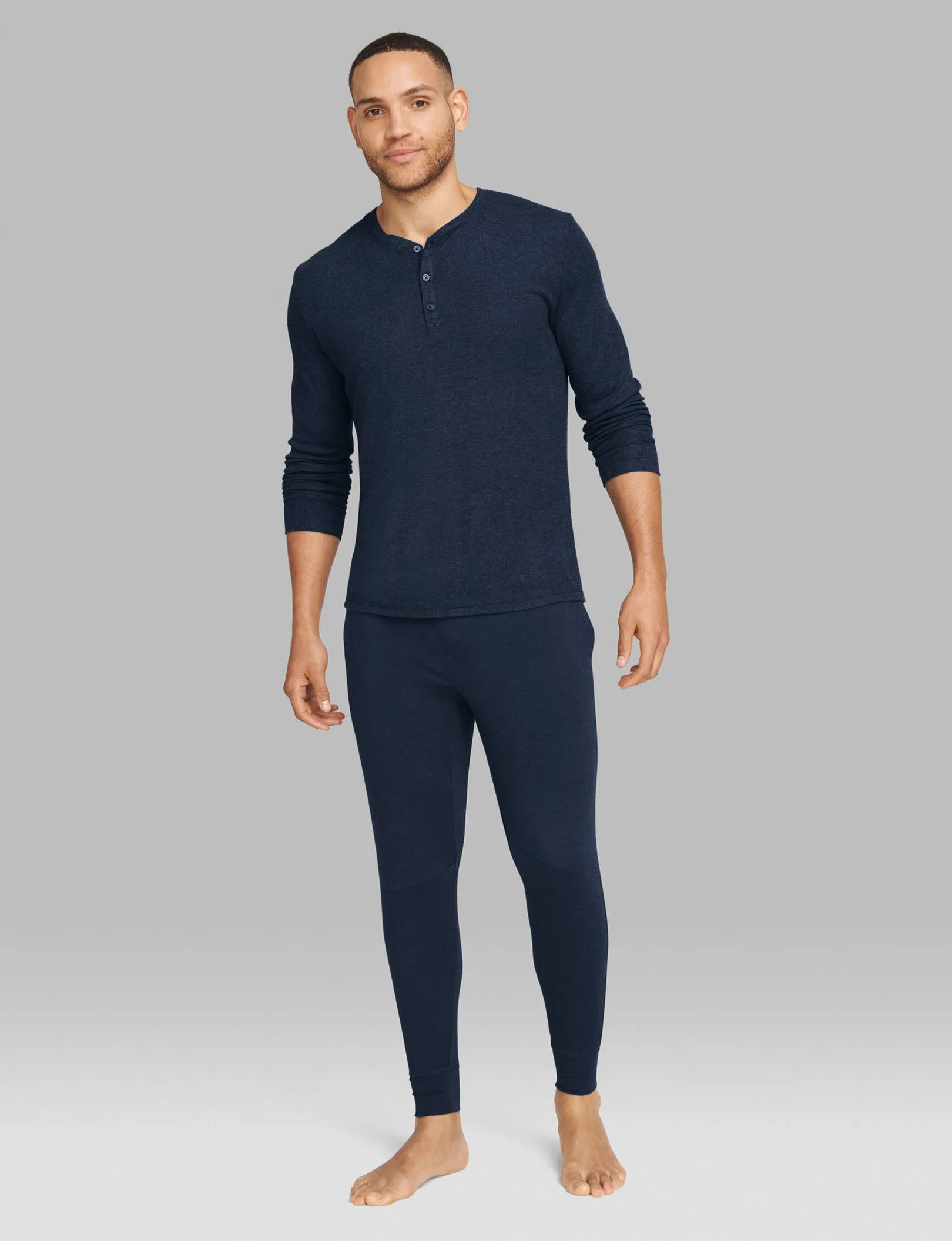 Downtime Henley & Jogger Set