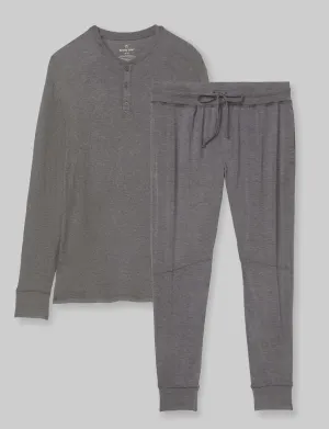 Downtime Henley & Jogger Set