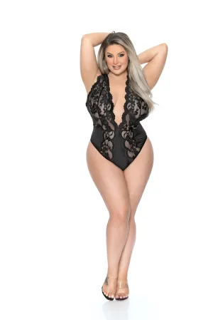 Elegant & Salacious- Curvy Size Teddy