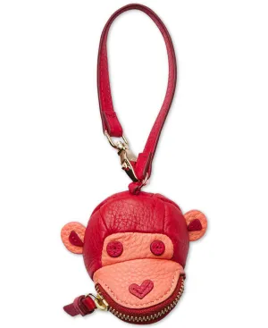 Fossil Monkey Bag Charm - Tomato