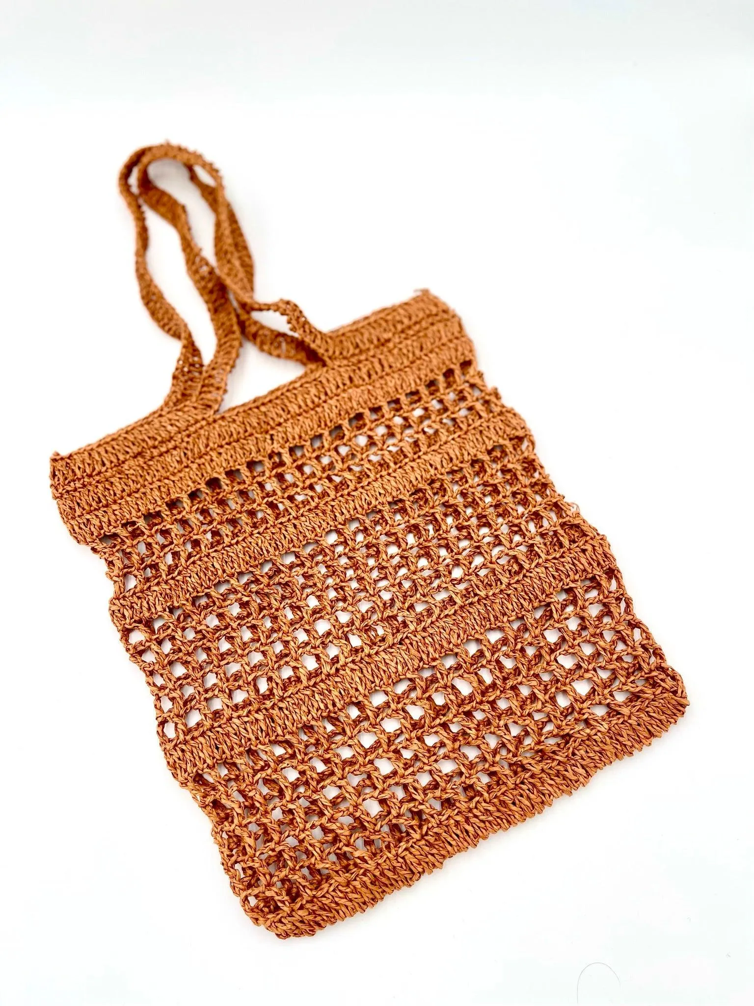 GIA | Handwoven Natural Raffia Tote Hand Bag