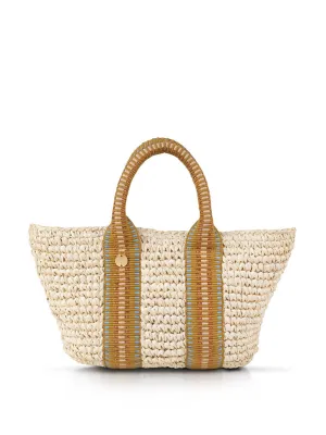 Gili raffia tote bag