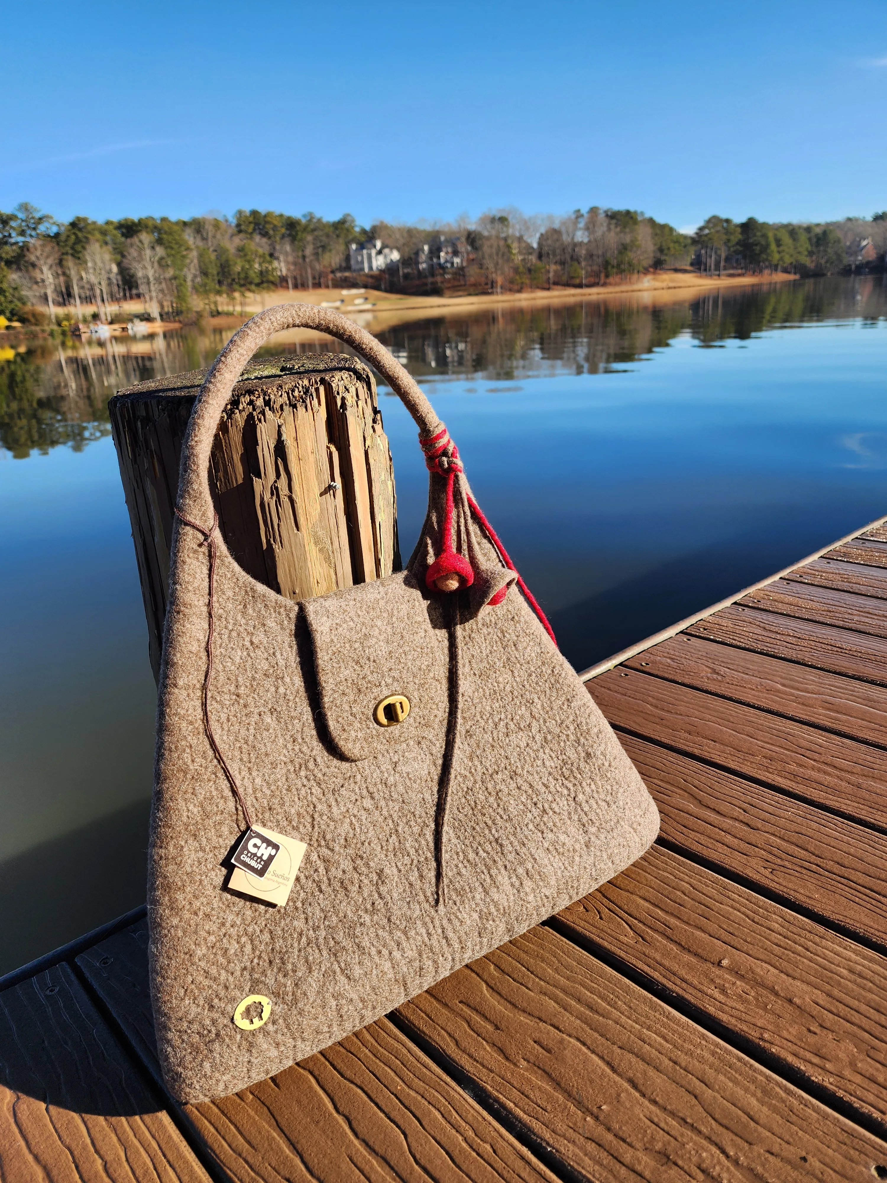 Handbag Merino Wool Felt Chalten