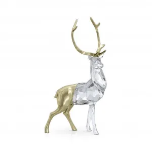 Holiday Magic Stag Crystal Sculpture 5597053