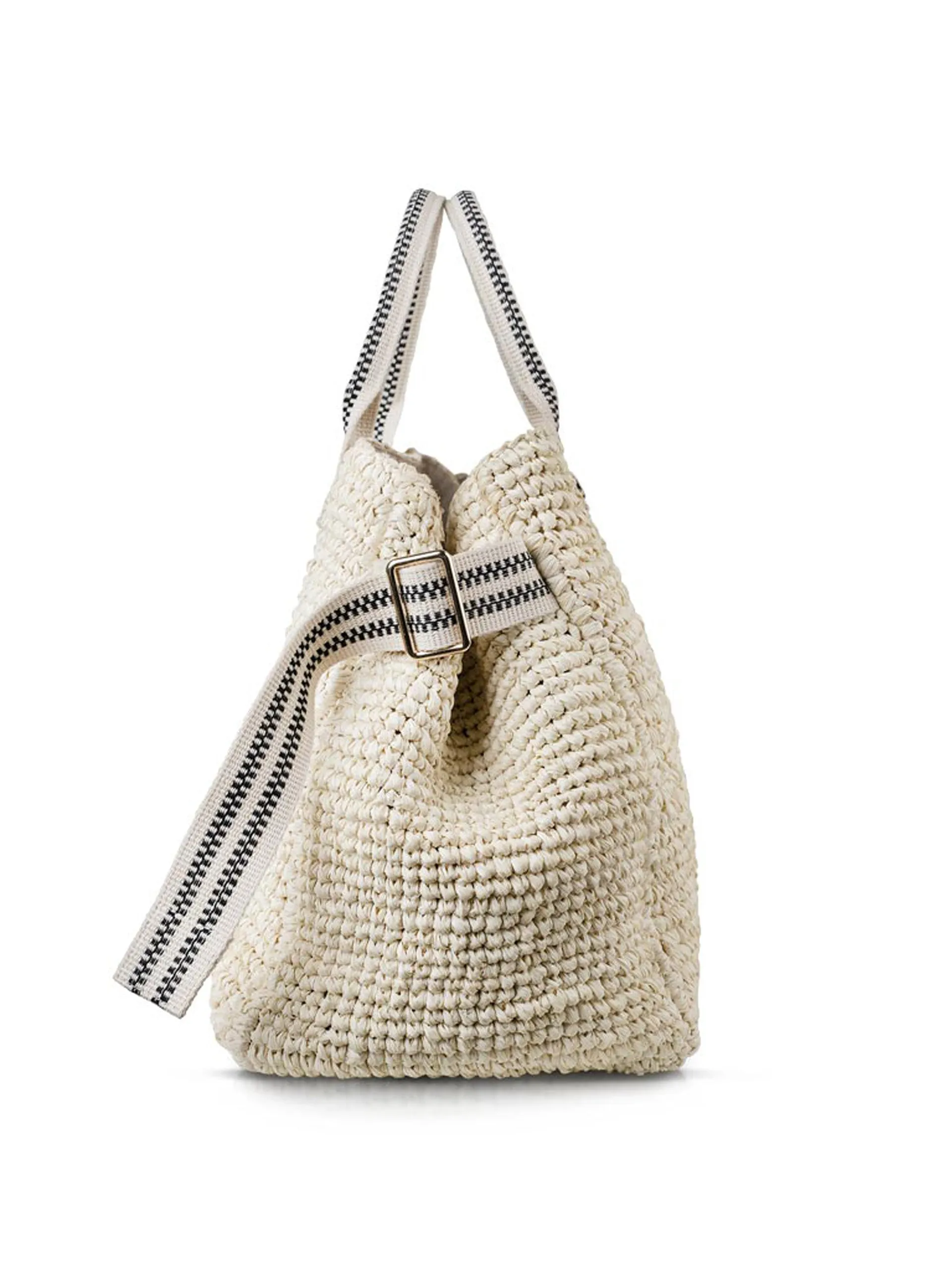 Kaba raffia tote bag