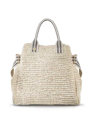 Kaba raffia tote bag