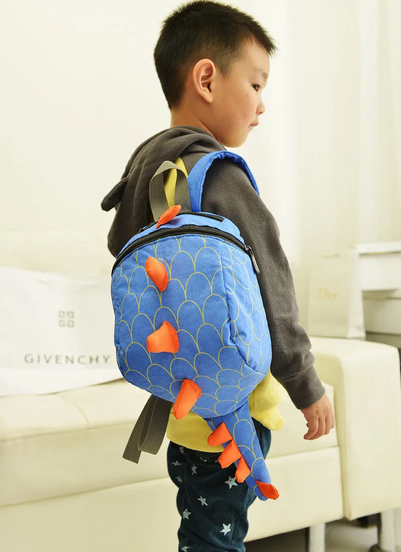 Kid's Dinosaur Backpack Bag for Boys & Girls - Very Cute & Fun Bag