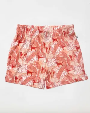 Kids Tropic Print Lounge Shorts