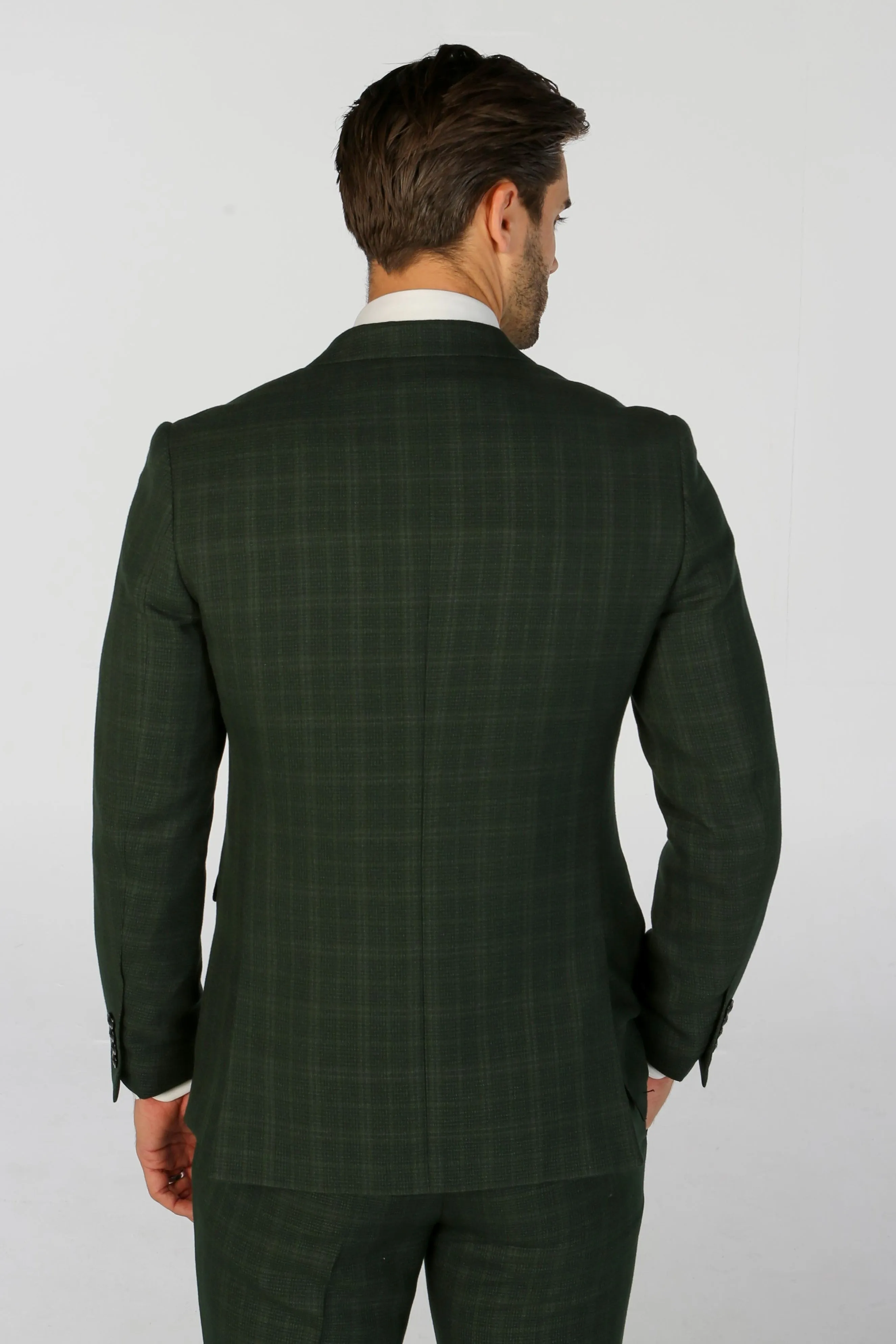 Leo Green Men's Two Piece Suit