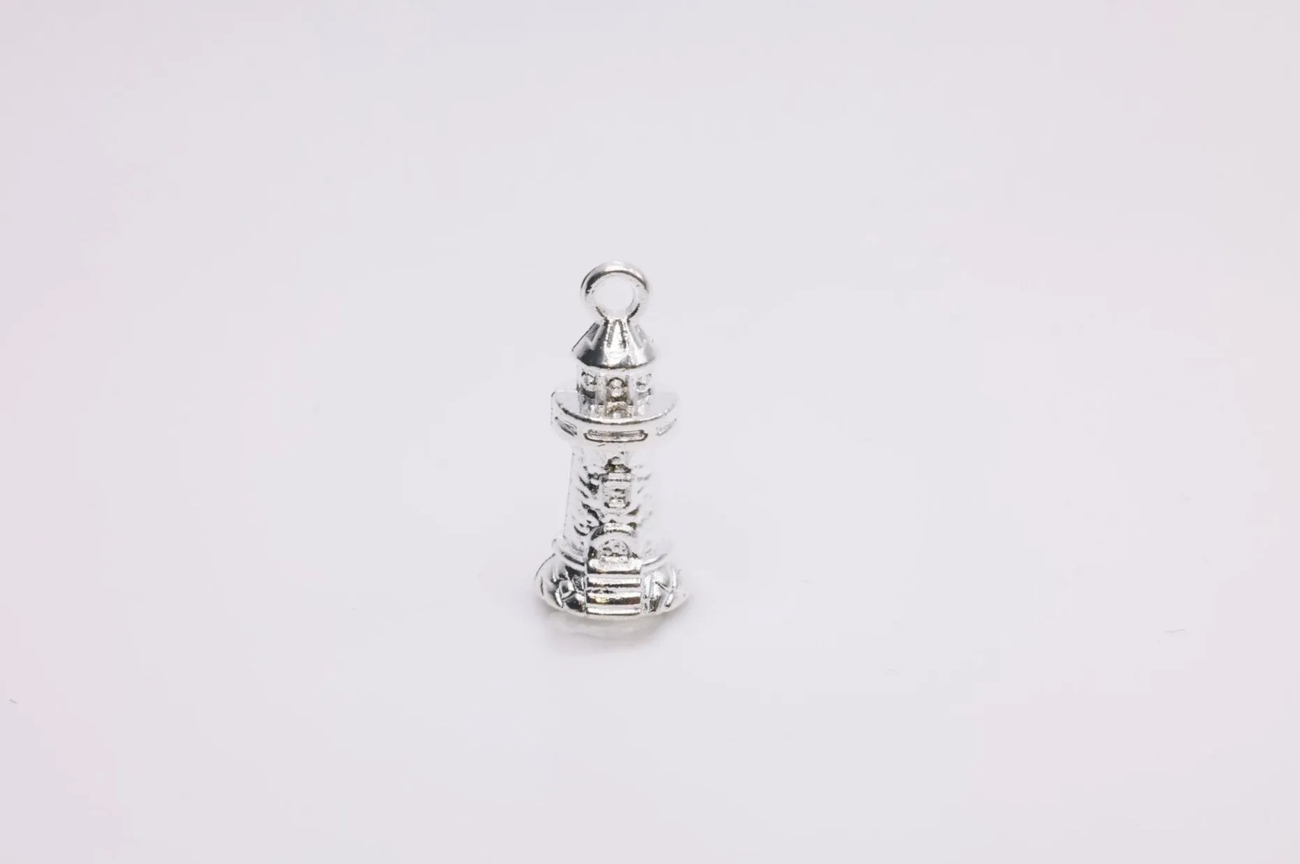 Lighthouse Charm, 925 Sterling Silver, 615