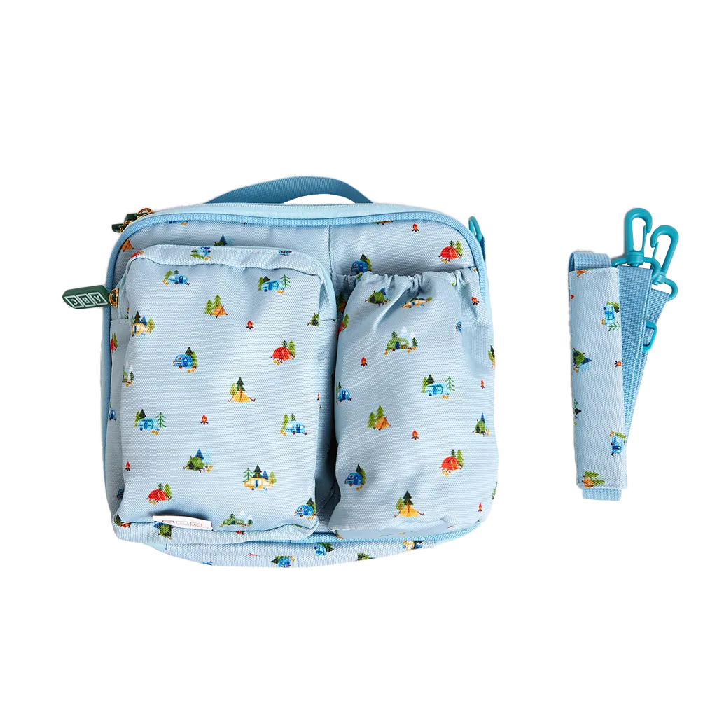 Lunch Bag Camper Lake Blue