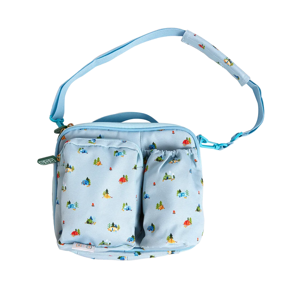 Lunch Bag Camper Lake Blue