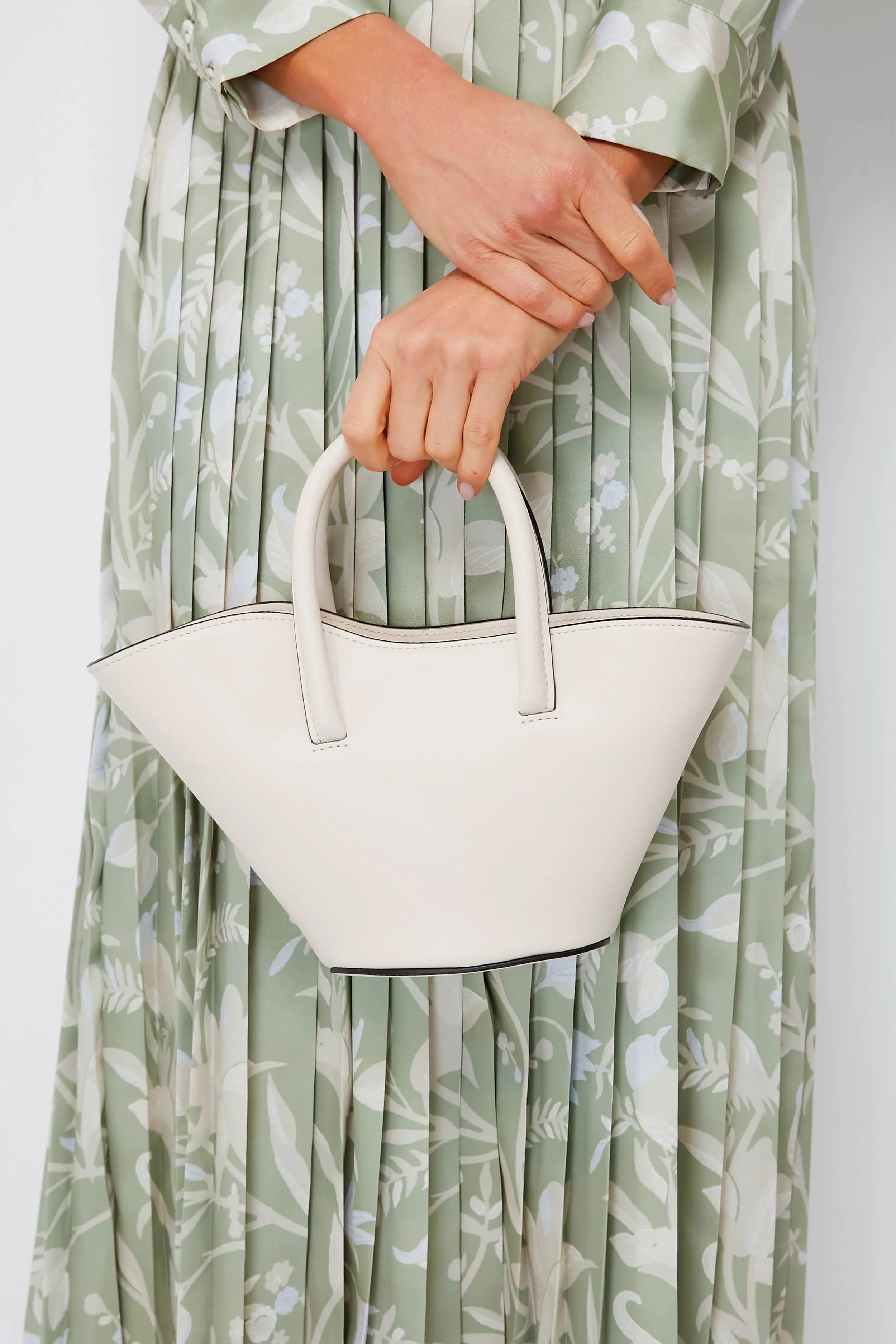 Marble Open Tulip Tote Micro