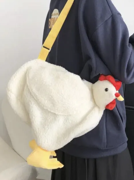 Marcel Chicken Bag - White