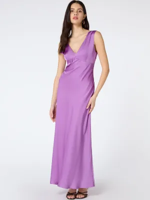 Marilyn Cut Out Dress in Lilac