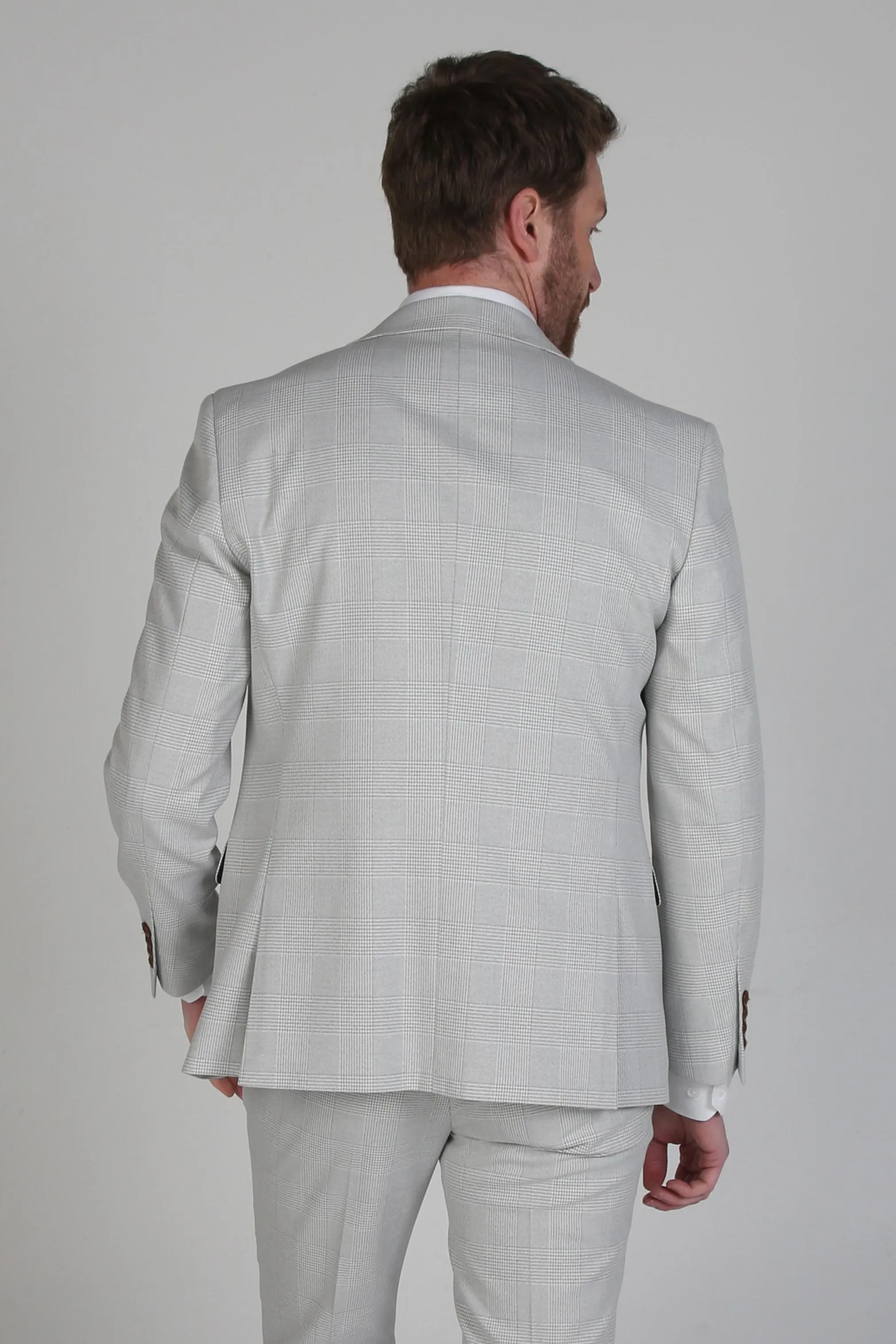 Mark - Men's Stone Check Blazer