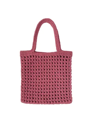 MAXI BEACH TOTE CORAL PINK