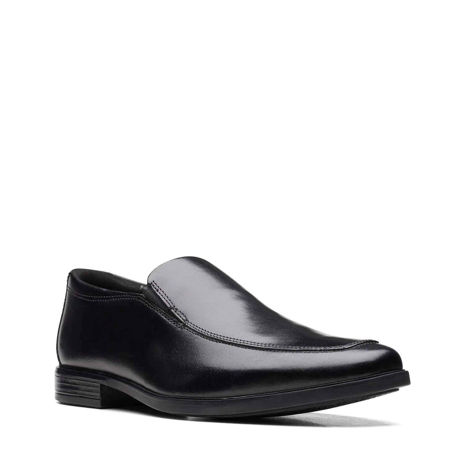 Mens - Howard Edge Black Leather