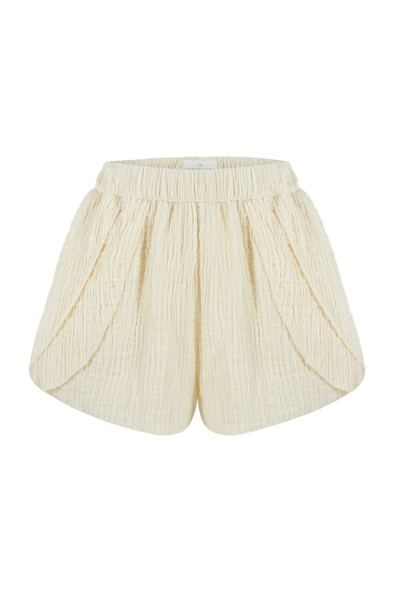 Mia Short - Natural with Gold Stripes