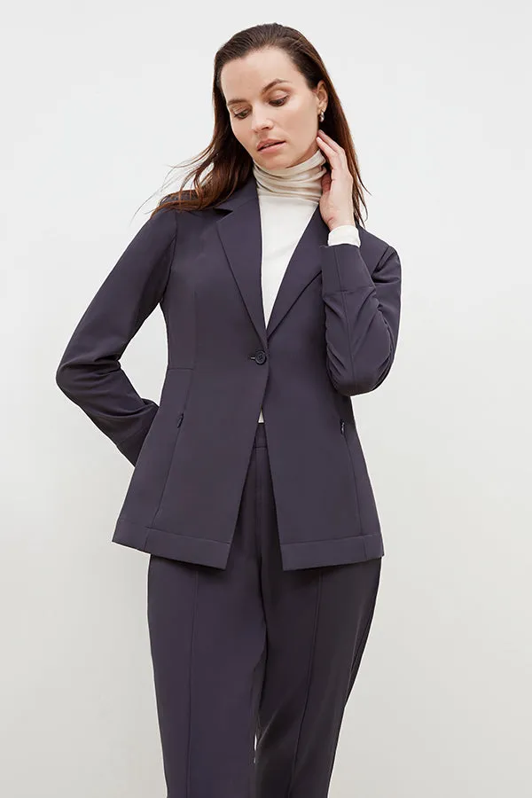 Moreland Travel Blazer - OrigamiTech :: Cool Charcoal