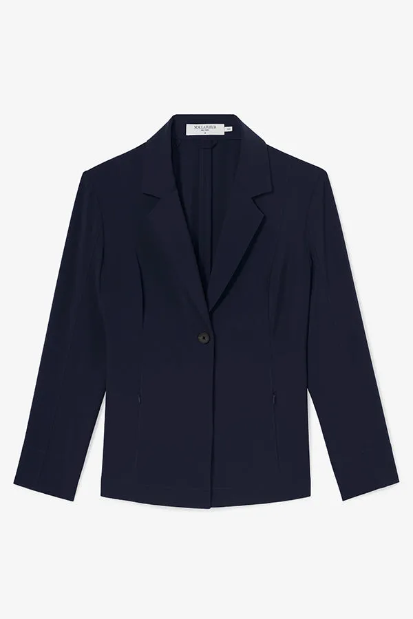 Moreland Travel Blazer - OrigamiTech :: Dark Navy