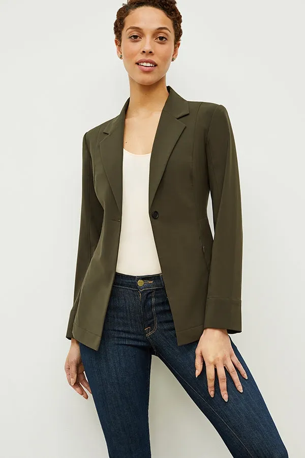 Moreland Travel Blazer - OrigamiTech :: Olive