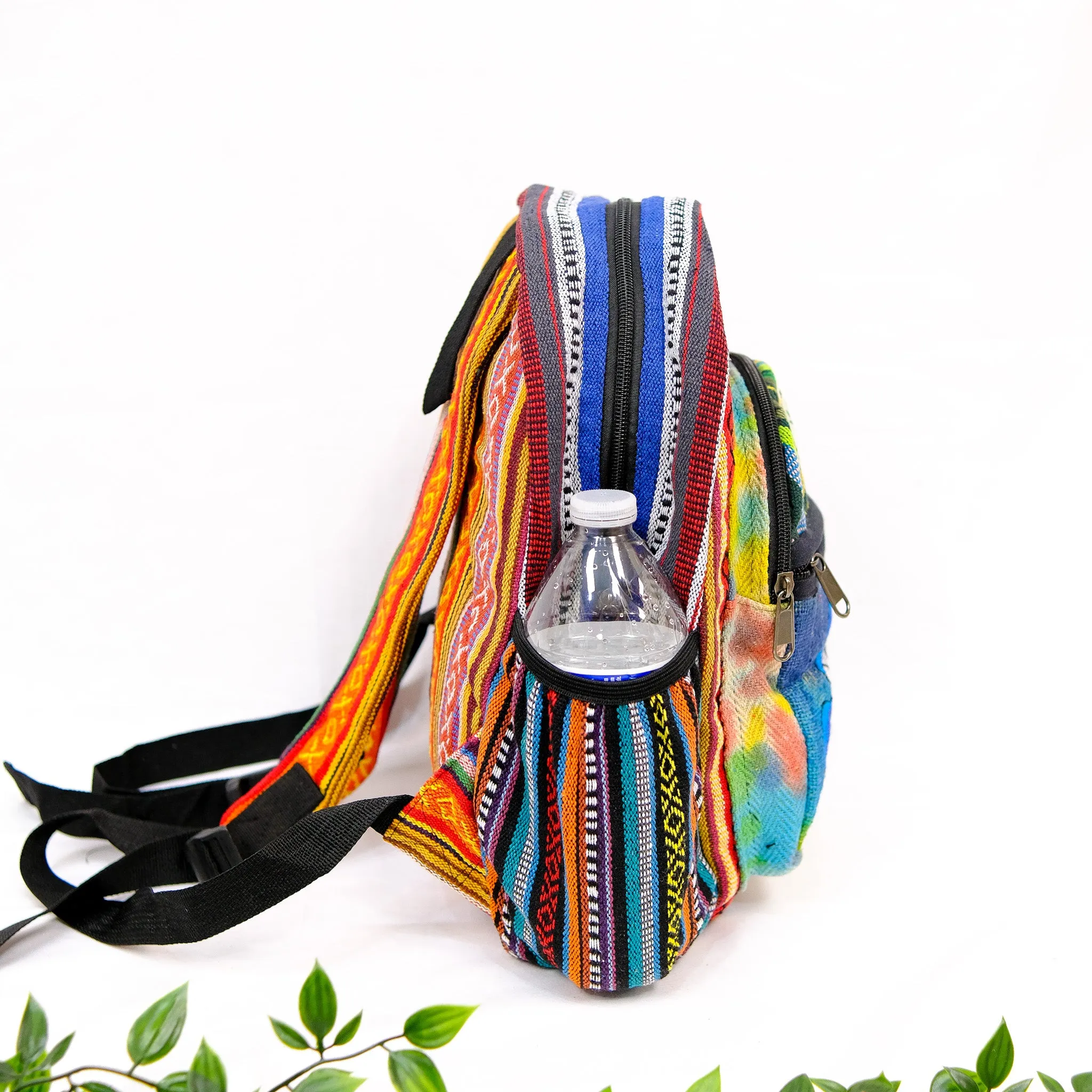 Nature Inspired Hemp Medium Size Back Pack