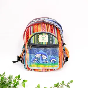 Nature Inspired Hemp Medium Size Back Pack