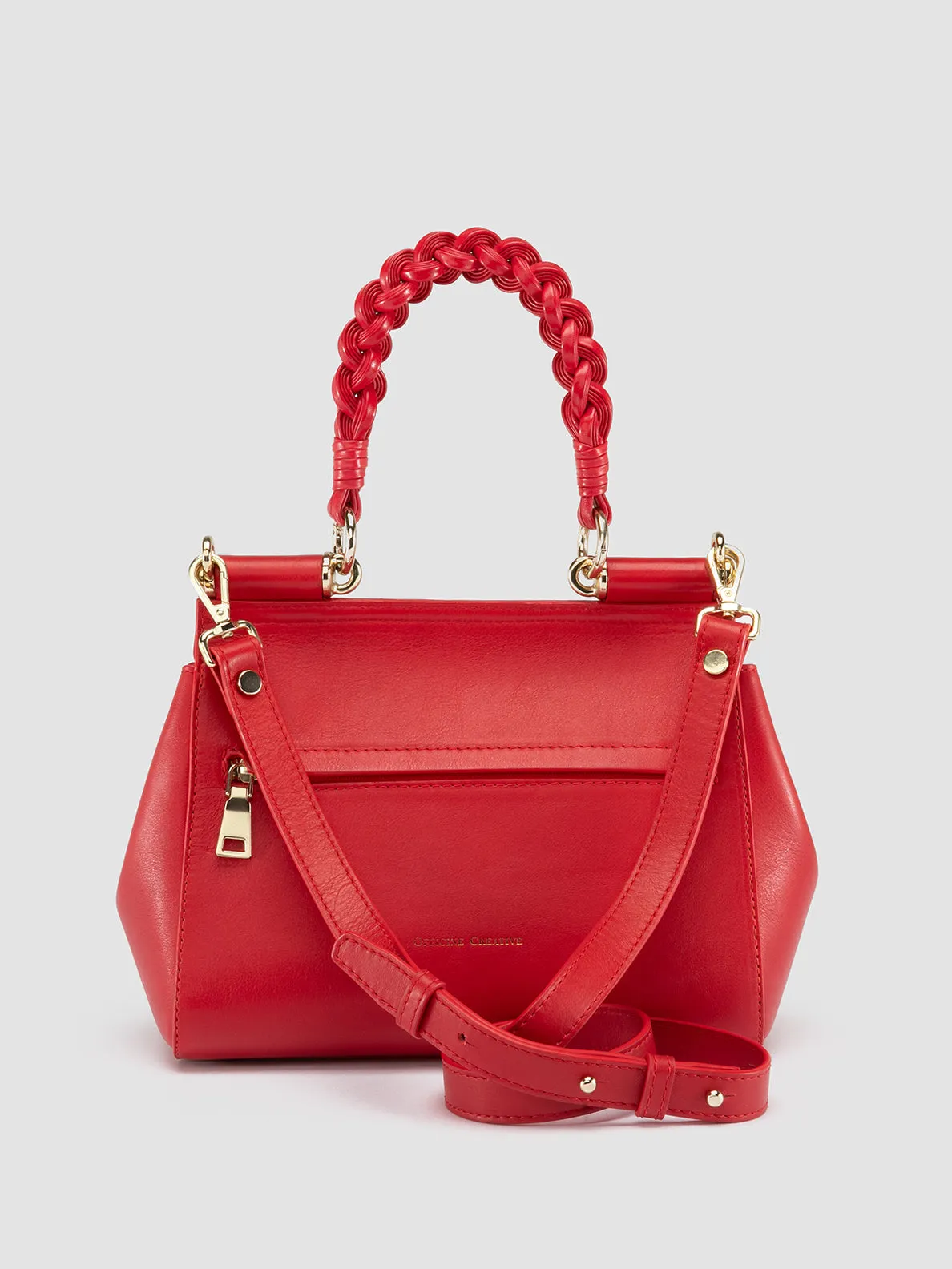 NOLITA WOVEN 223 - Red Leather Handle Bag