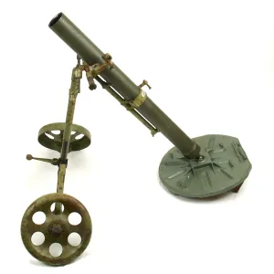 Original Russian WWII M1941 82mm 82-PM-41 Display Mortar- Dated 1942